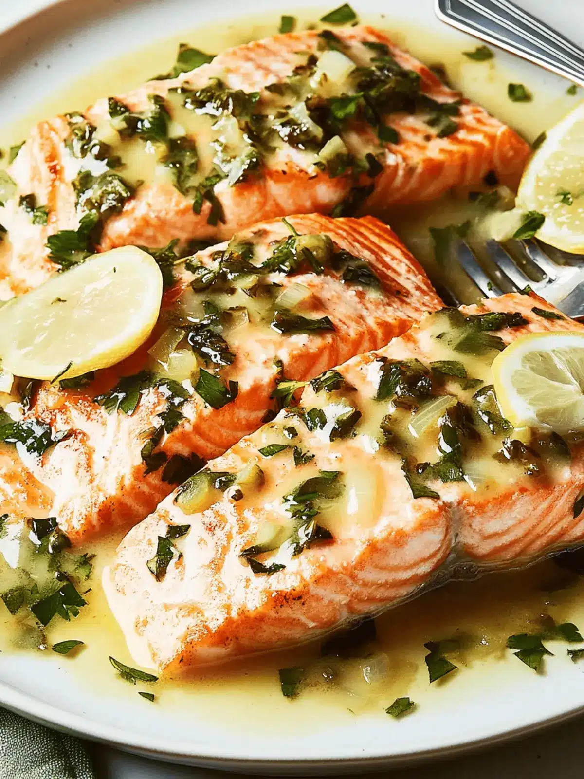 Salmon Piccata