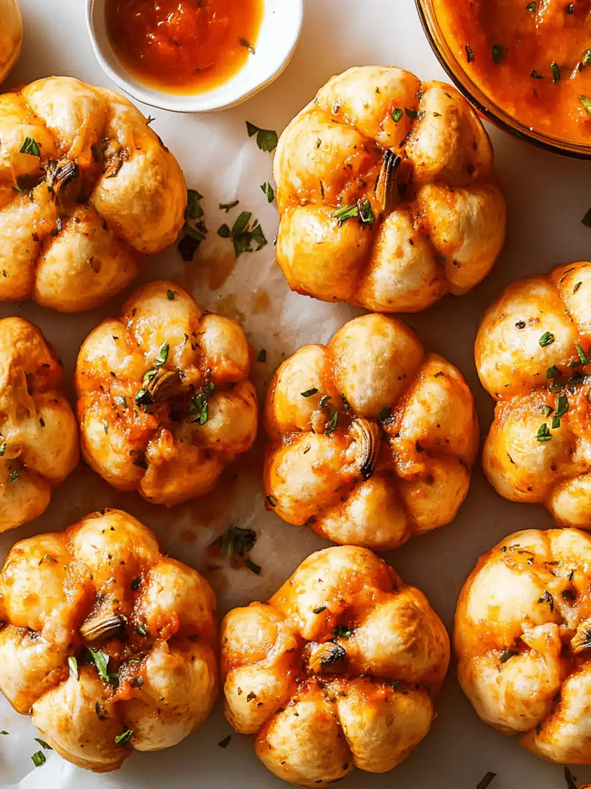 Pizza-Stuffed Pumpkins