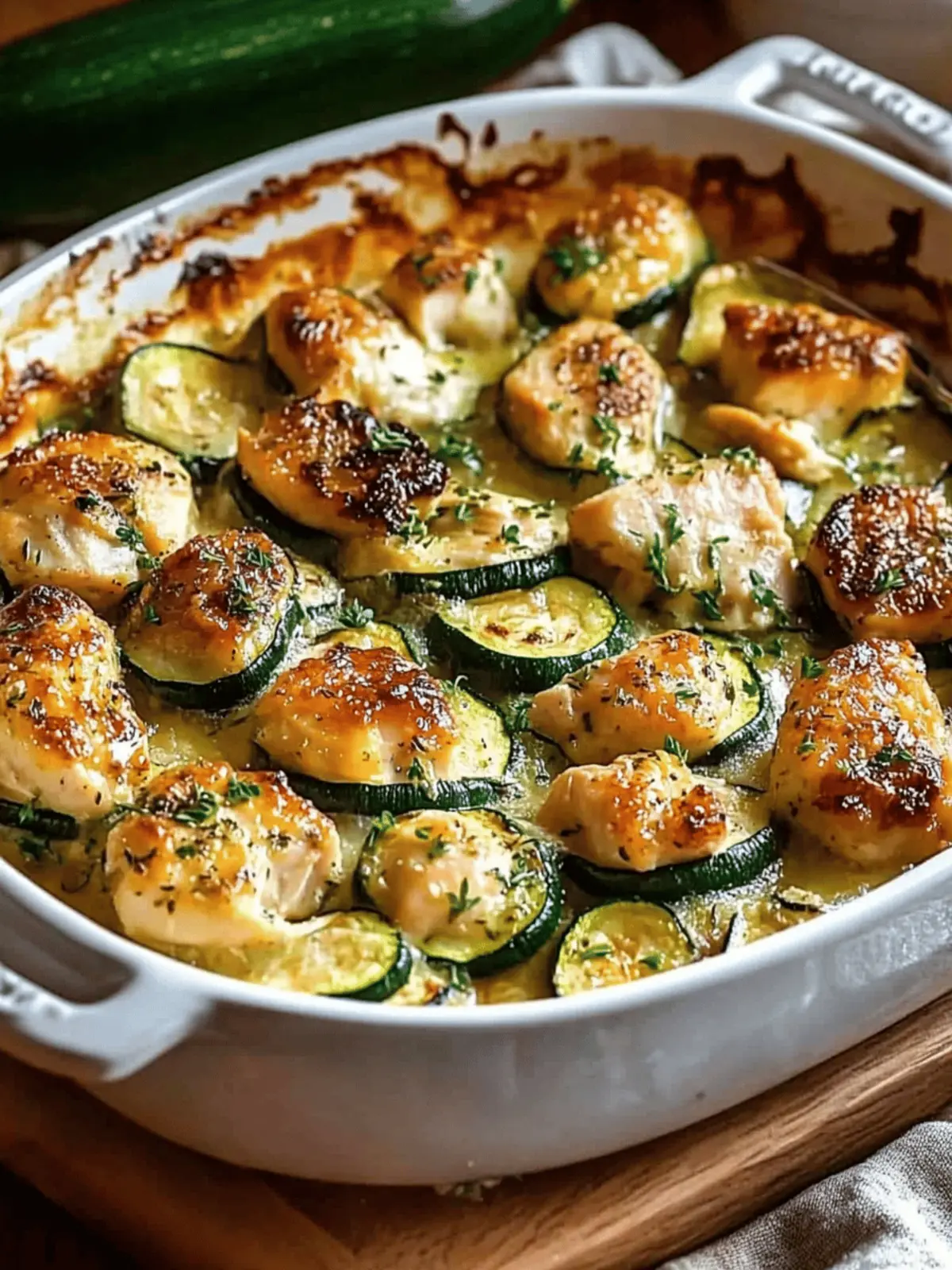 Easy Chicken Zucchini Bake Recipe