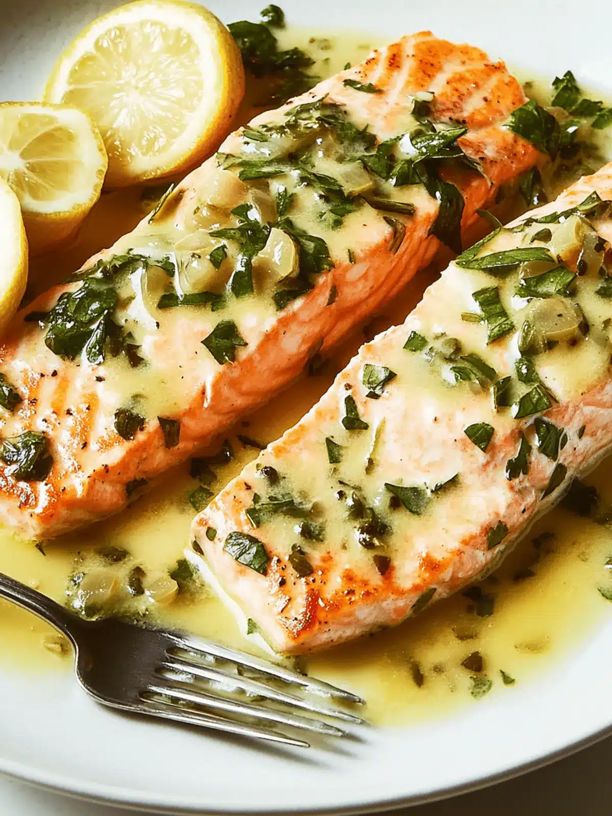 Salmon Piccata