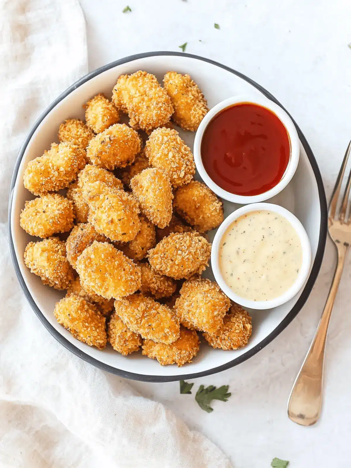 Homemade Baked Chicken Nuggets