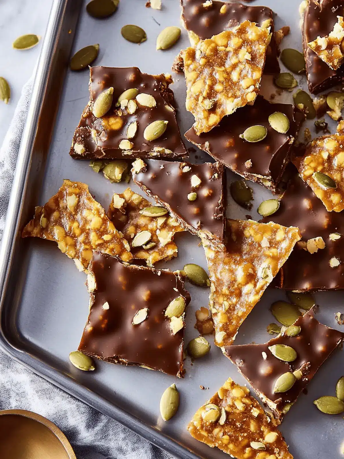 Pumpkin Seed Toffee