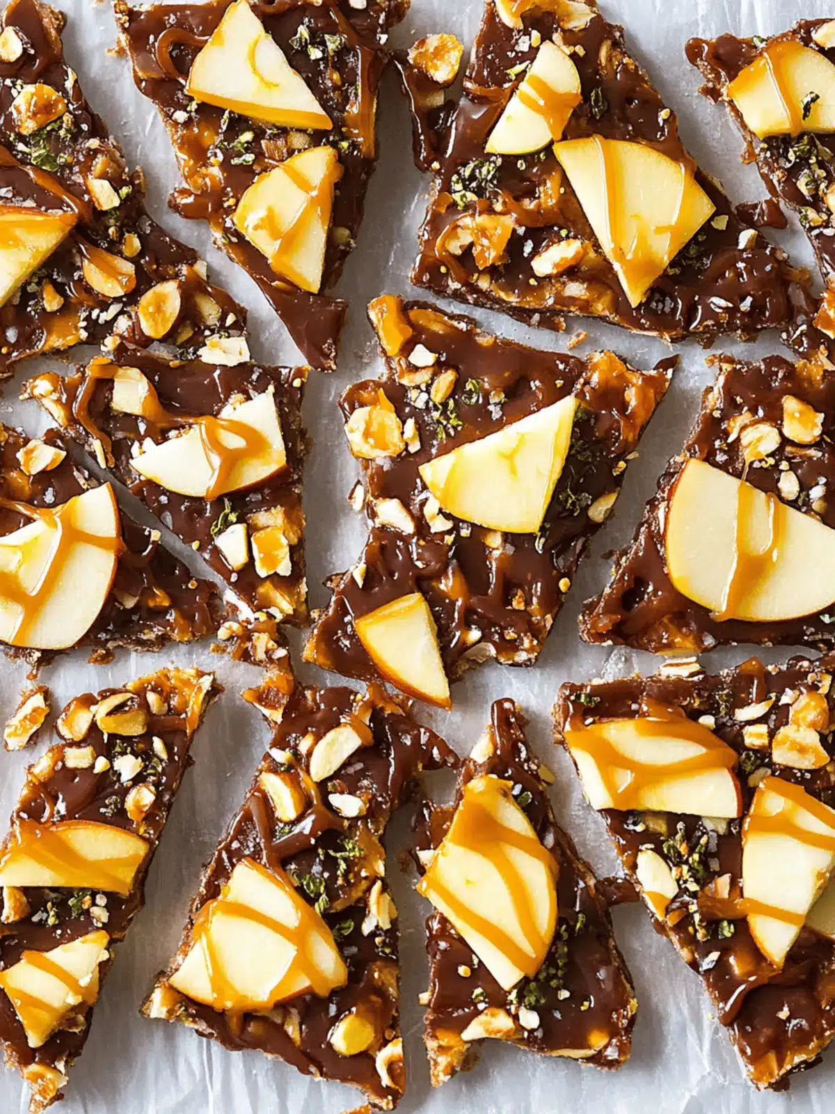 Caramel Apple Bark