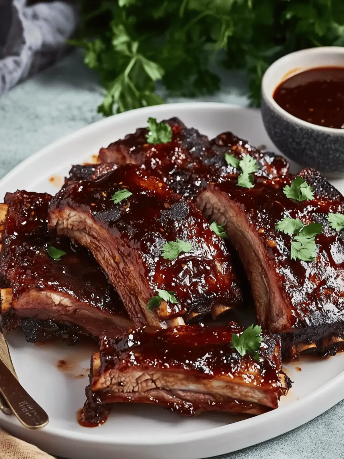 EASY Barbecue Sous Vide Ribs (Fall-Off-The-Bone Tender)