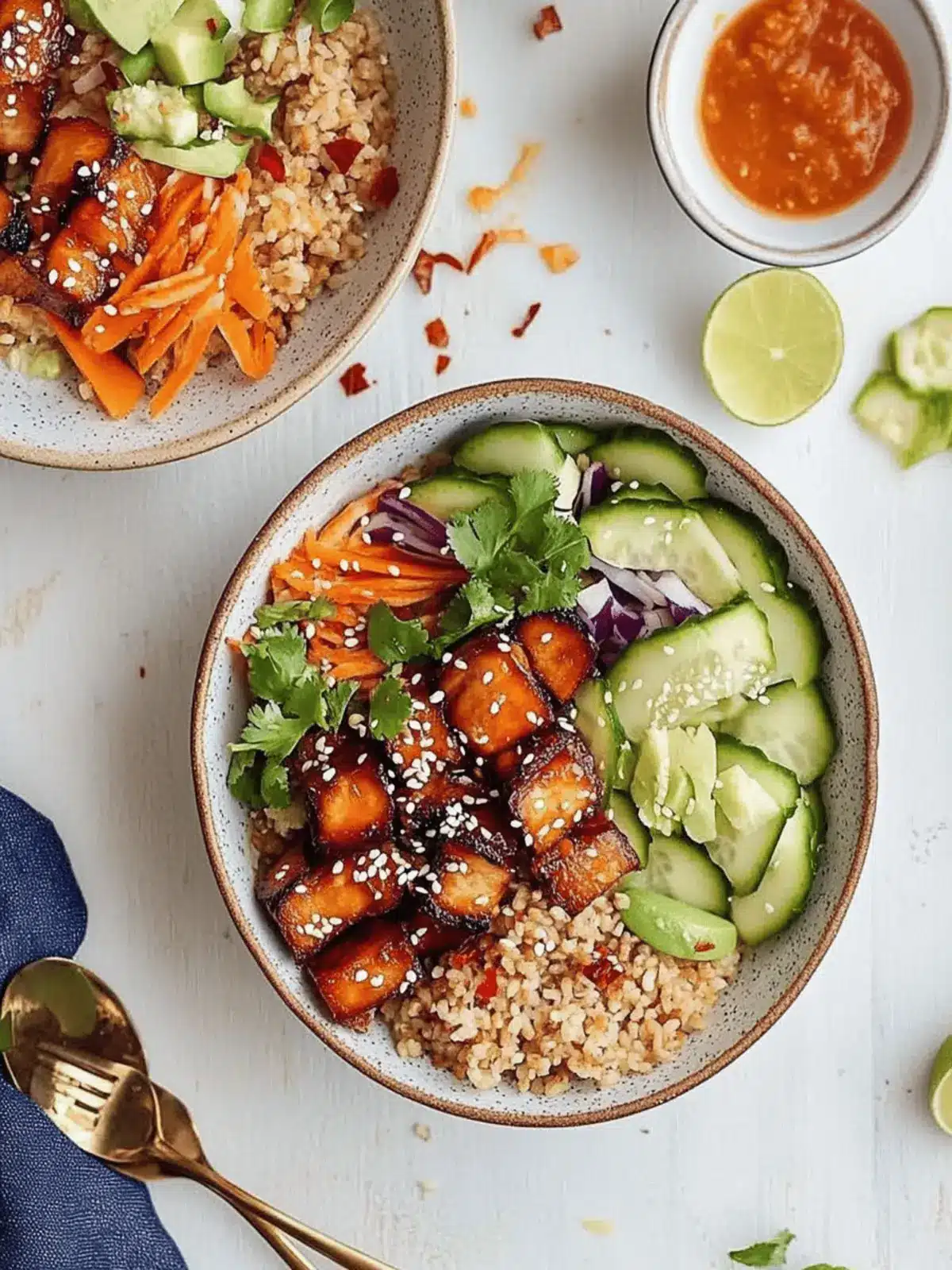 Kimchi Brown Rice Bliss Bowls