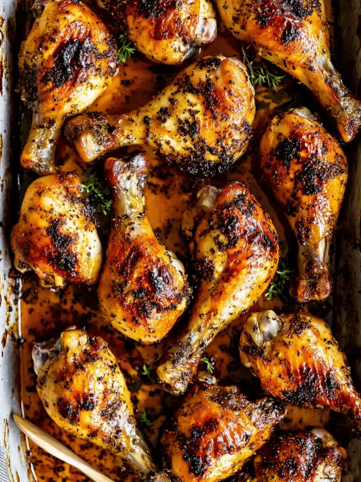 Easy Baked Chicken Legs