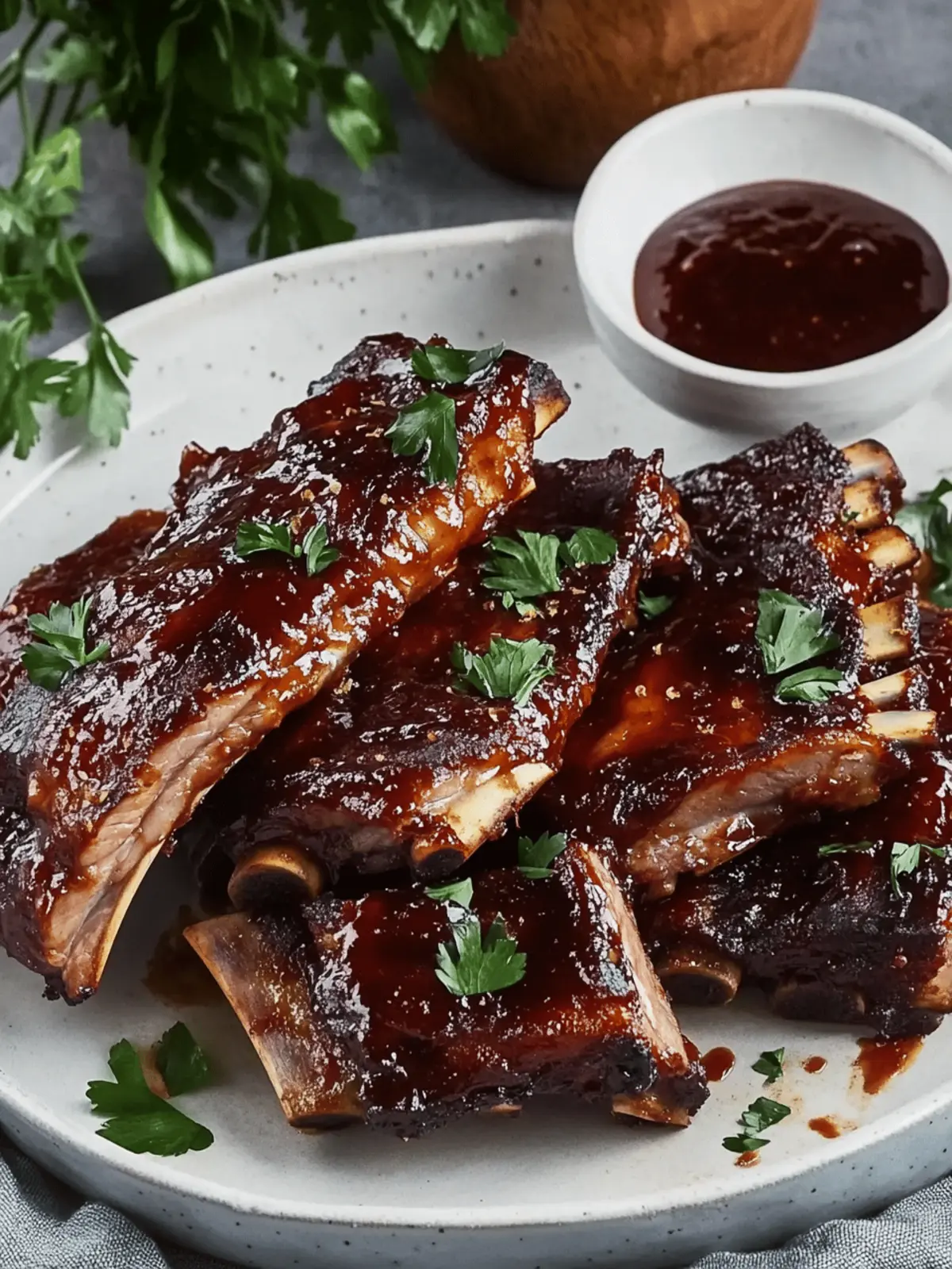 EASY Barbecue Sous Vide Ribs (Fall-Off-The-Bone Tender)