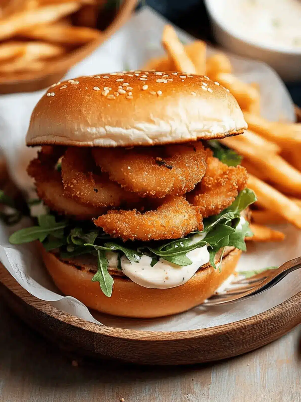 Crispy Prawn Burgers