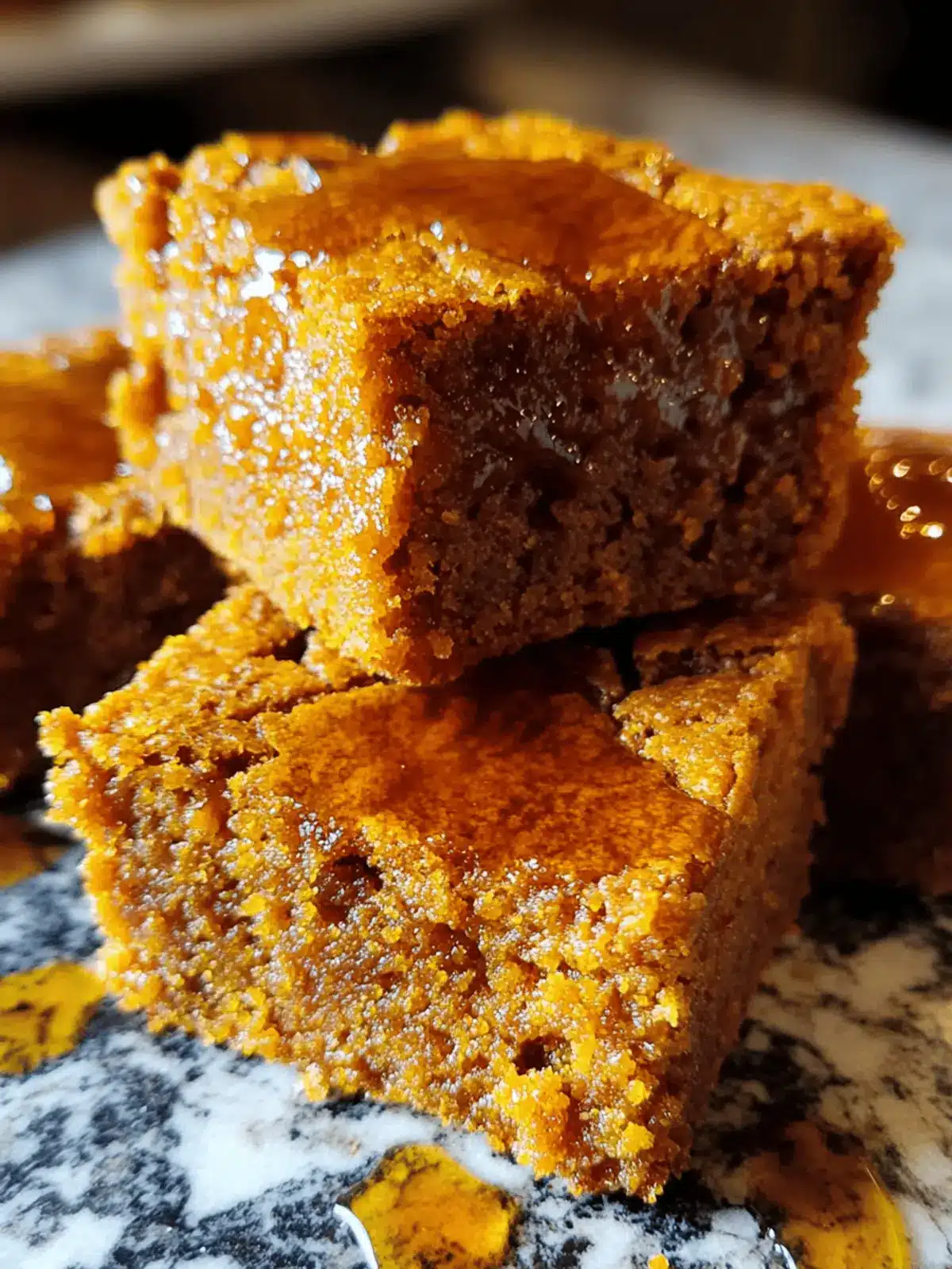 Easy Pumpkin Maple Blondies