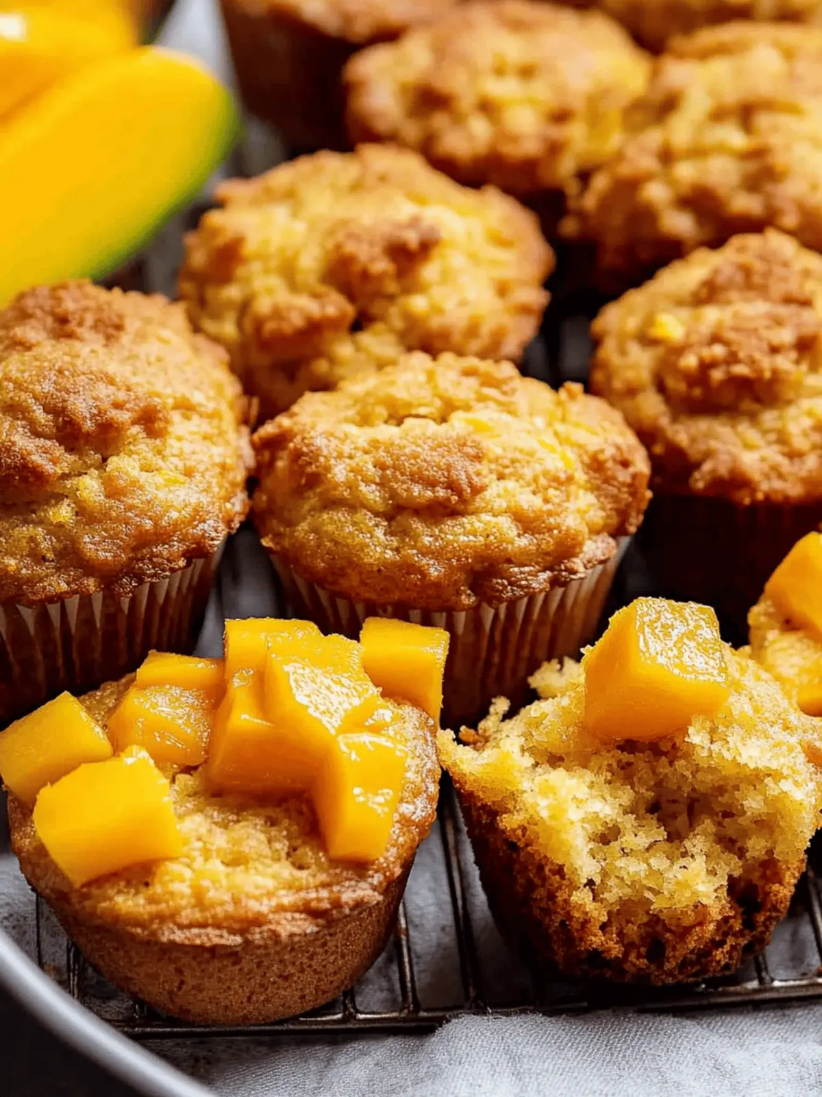Mango muffins