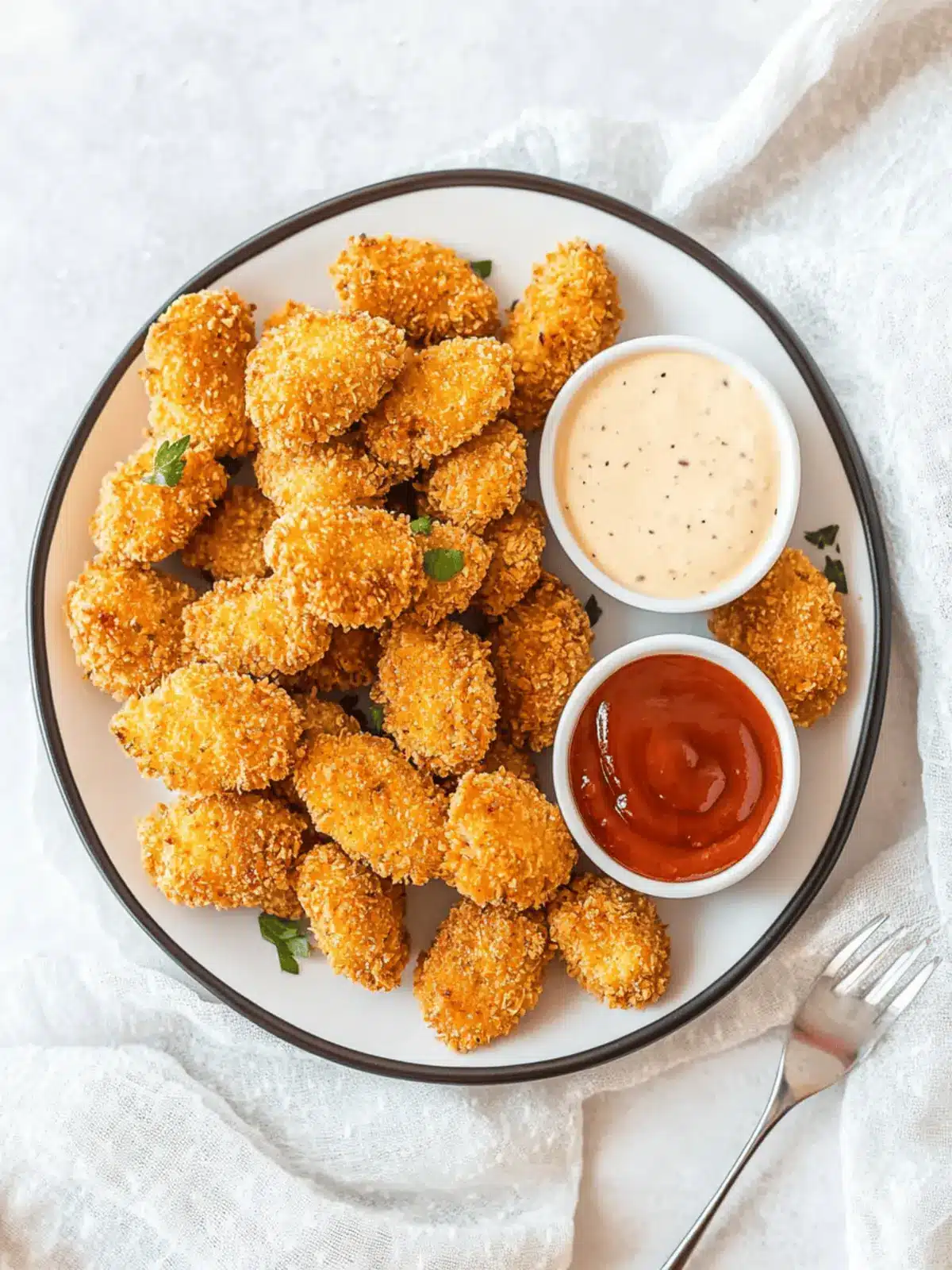 Homemade Baked Chicken Nuggets