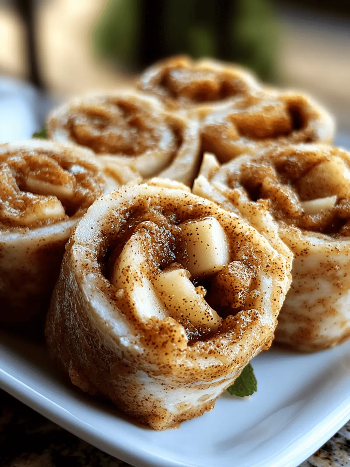 Cinnamon Apple Protein Rollups