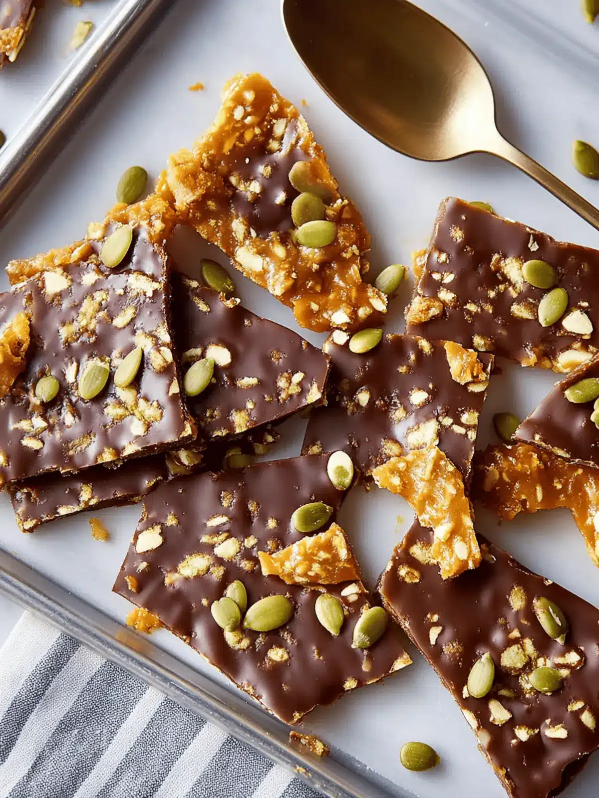 Pumpkin Seed Toffee