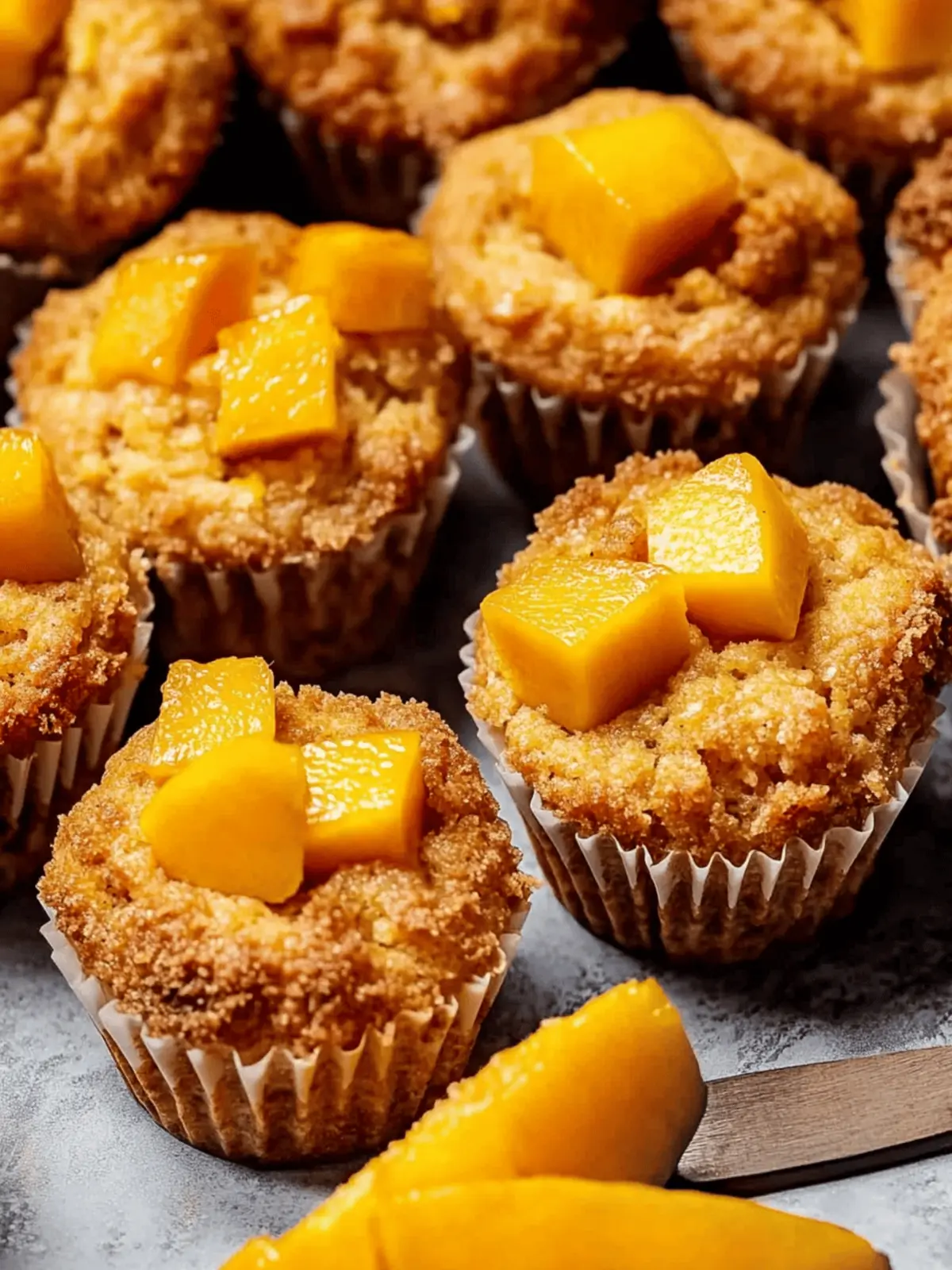 Mango muffins