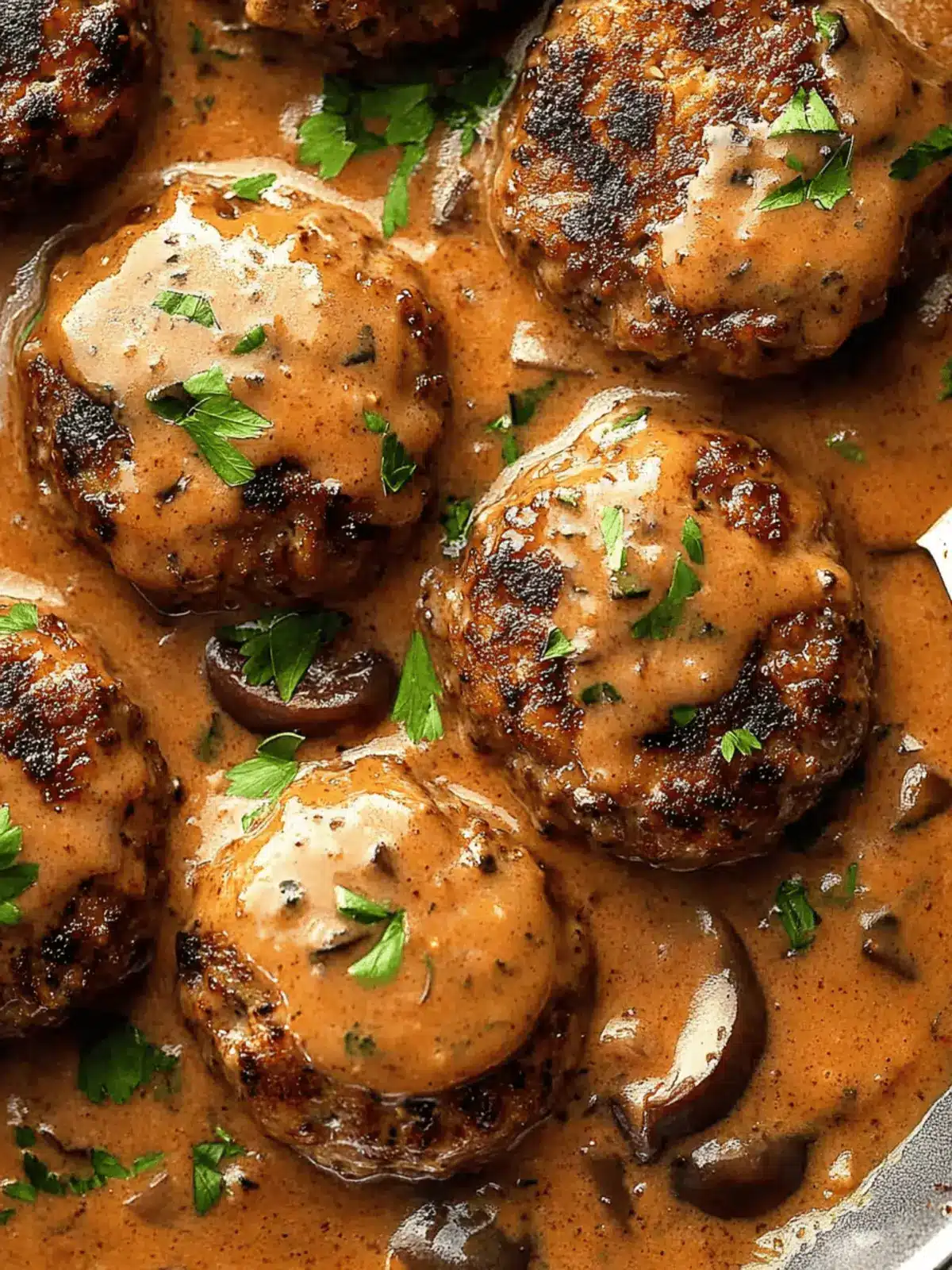 Smothered Rissoles