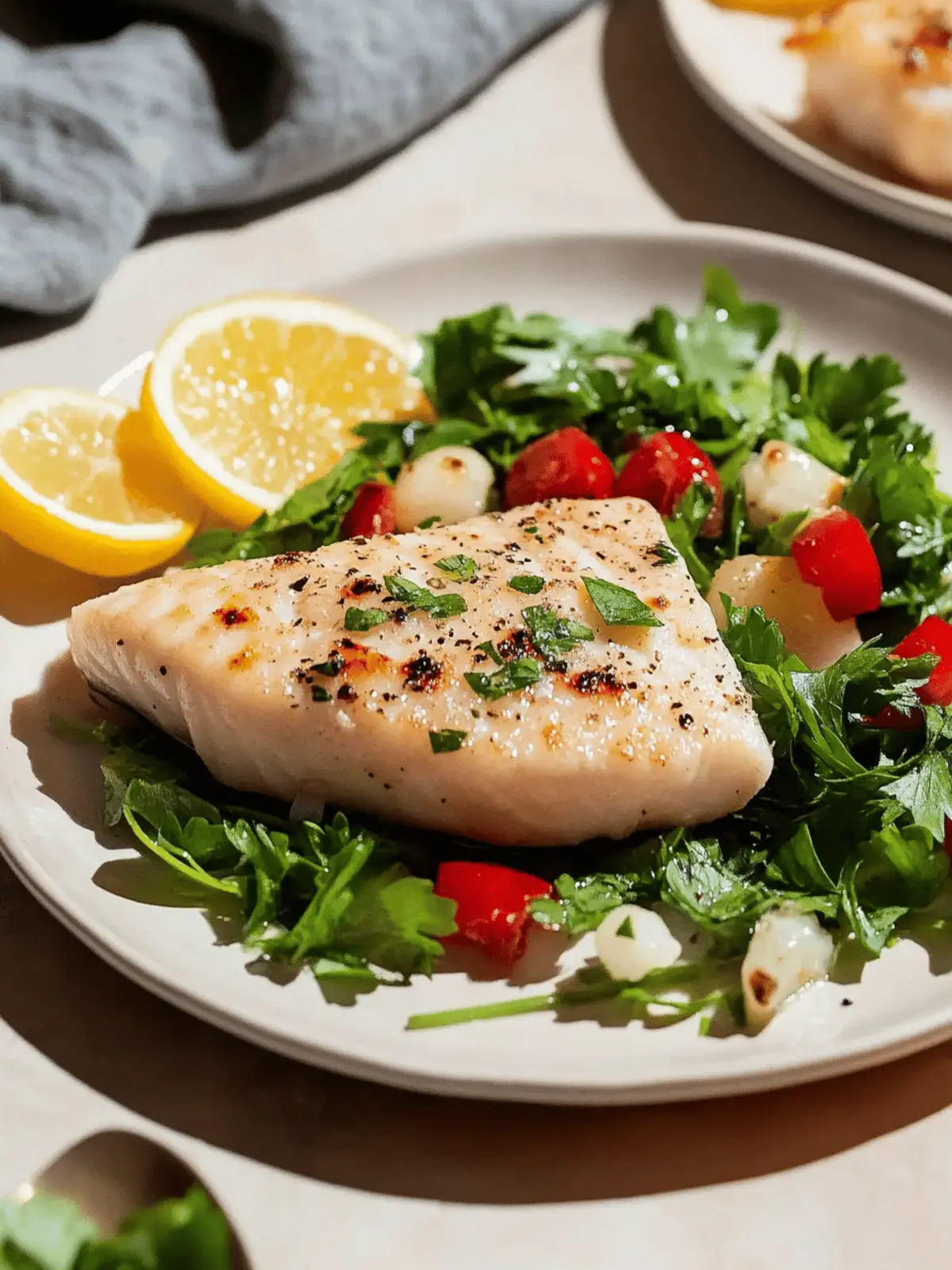 Pan-Seared Swordfish Recipe