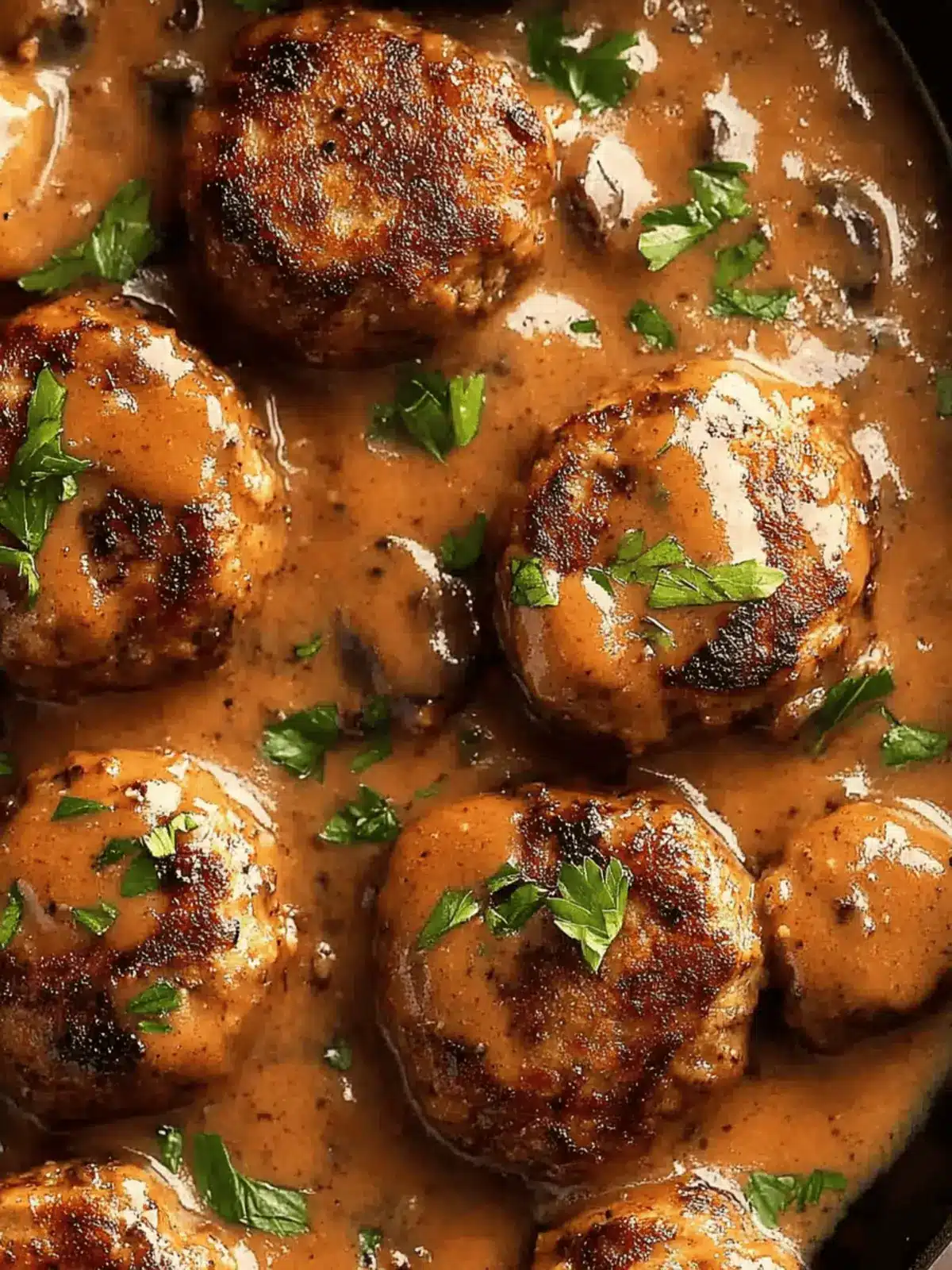 Smothered Rissoles