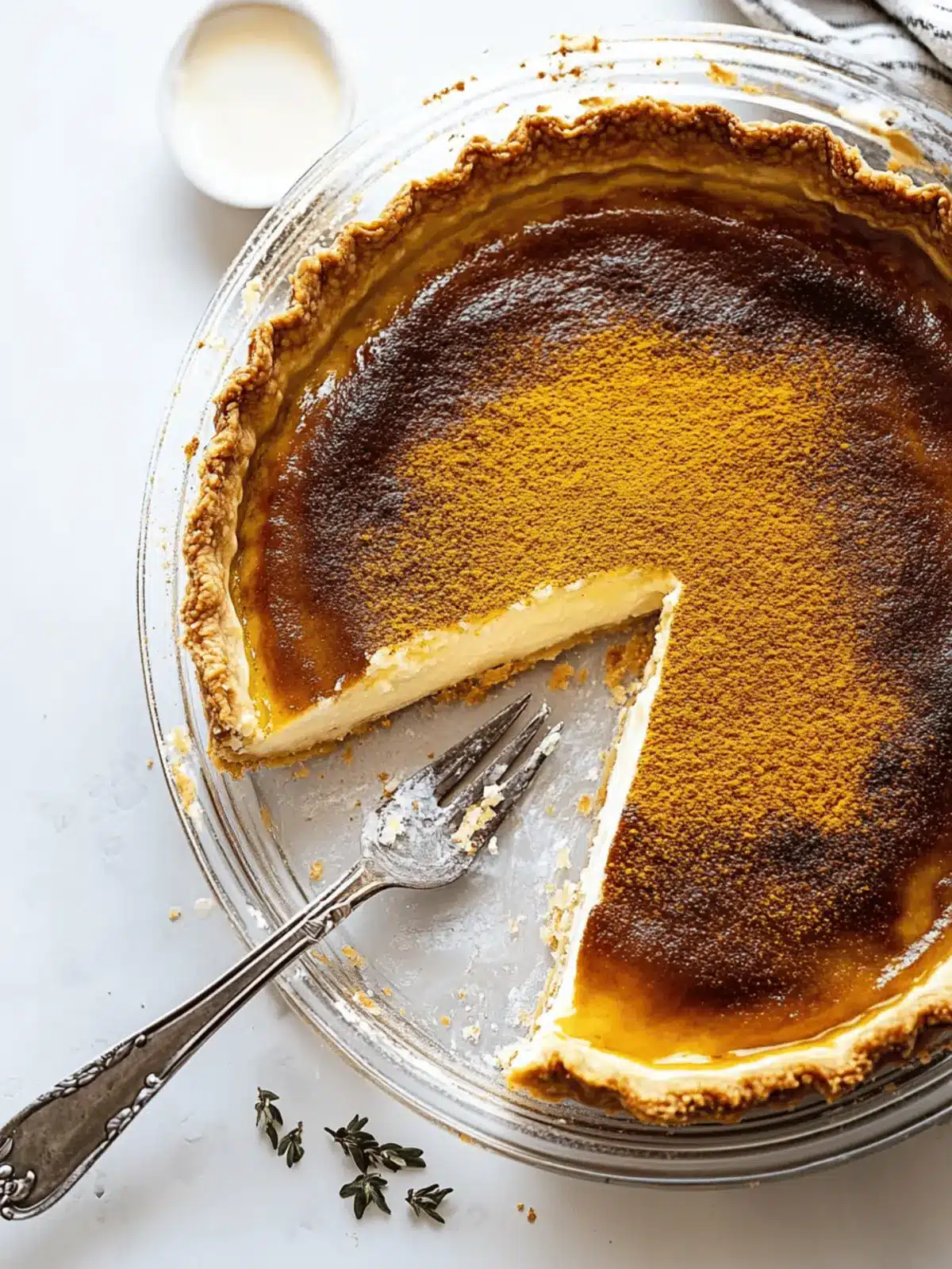 South African Milk Tart Recipe