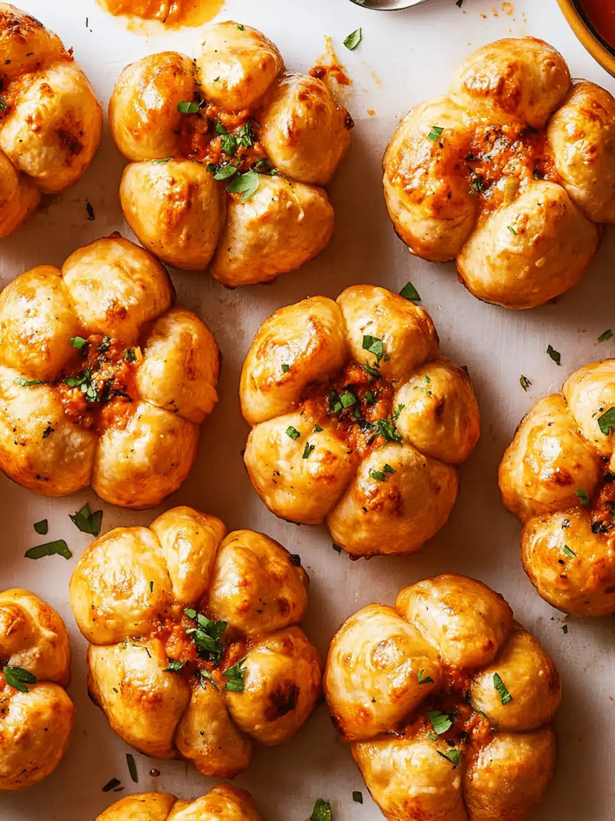 Pizza-Stuffed Pumpkins