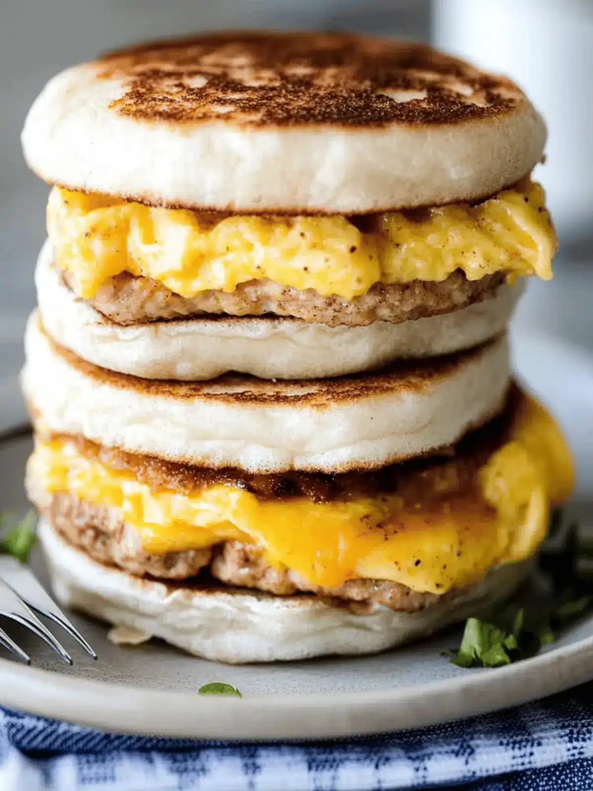 Make-Ahead Freezer Breakfast Sandwiches