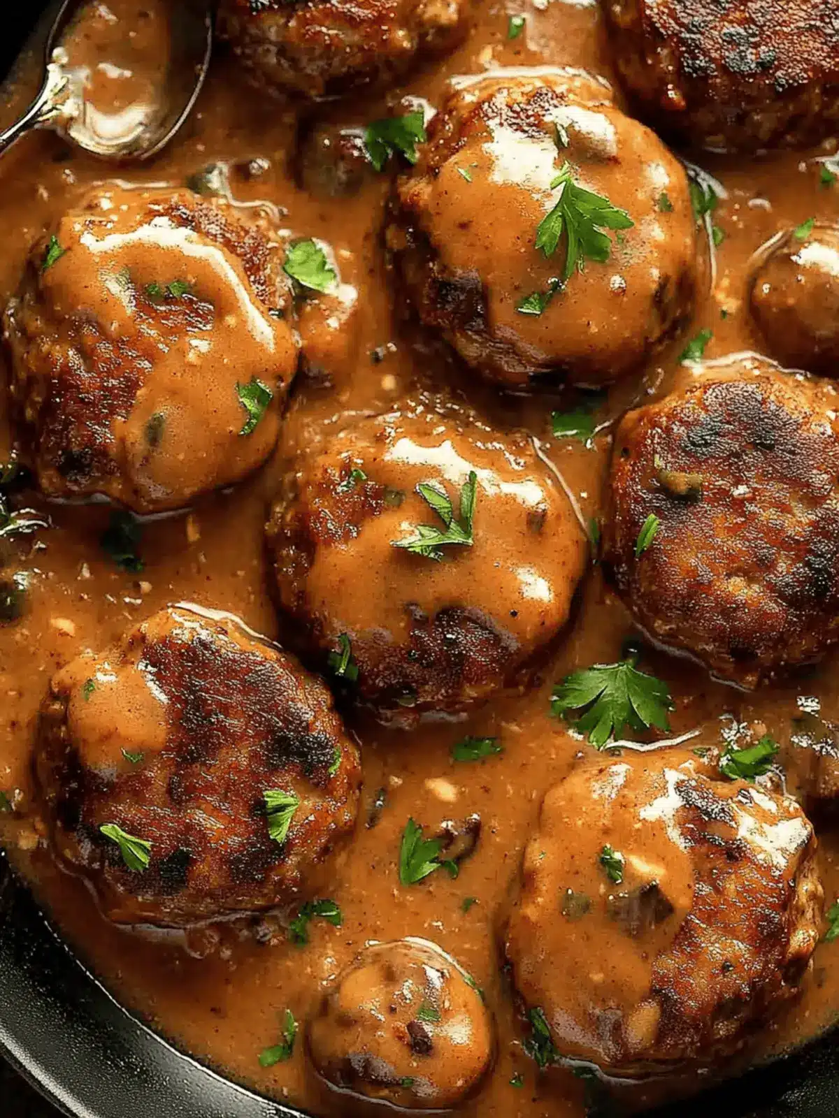 Smothered Rissoles