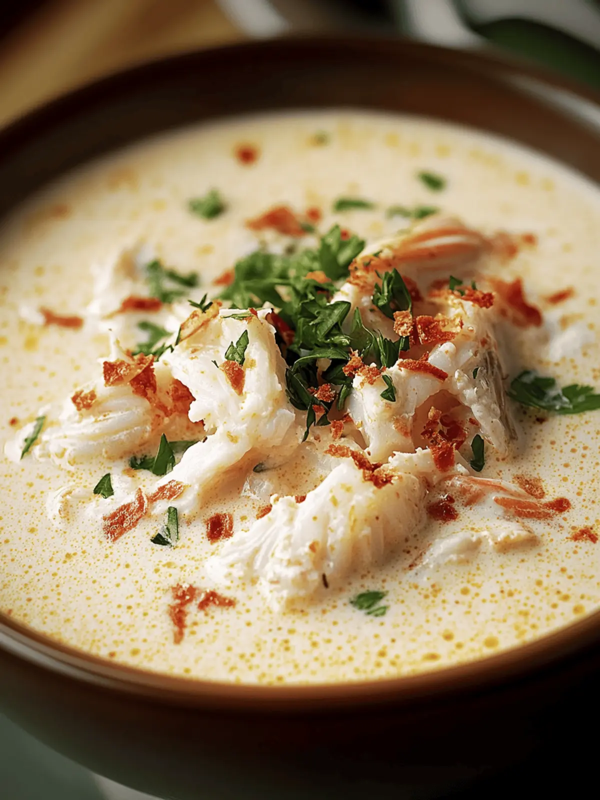 She-Crab Creamy Soup