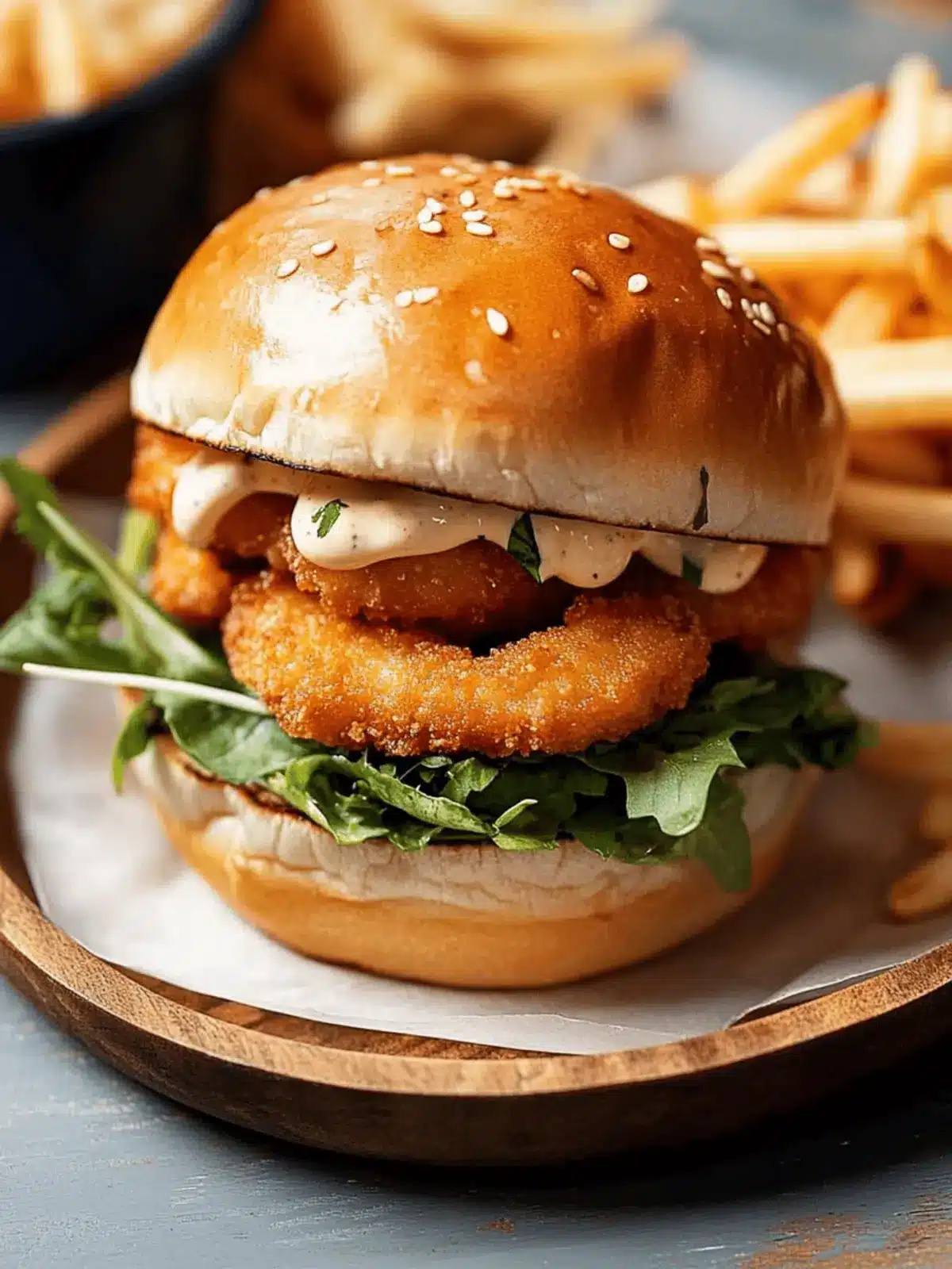 Crispy Prawn Burgers